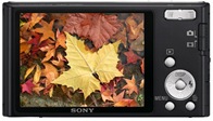 Câmera Digital Sony DSC-W320 14.1 Megapixels Preta + Cartão 4GB