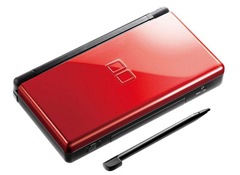 Console Nintendo DS Lite (Vermelho e Preto)