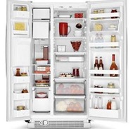 Refrigerador Side by Side 561L Branco Brastemp - BRS62BB-1