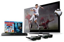 TV LED 3D 60'' Sony Bravia XBR-60LX905   Blu-ray 3D BDP-S470   Filmes   Óculos   Jogos