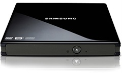 Gravador Externo de DVDRRW Samsung Slim SE-S084C