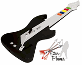 Guitarra sem fio 16005 PlayStation 2 - Clone