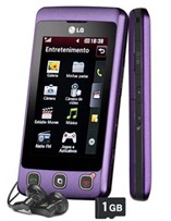 Celular LG Cookie KP570 Desbloqueado GSM Roxo