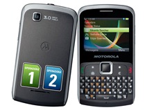 Celular Motorola EX115 Desbloqueado GSM Dual Chip   Cartão 2GB