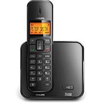 Telefone sem Fio Philips Série 1000 SE1701B78 Preto