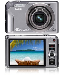 Câmera Digital Casio Exilim EX-H10 12.1MP Prata