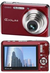Câmera Digital Casio Exilin EX-S880 8.1MP Vermelha