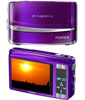 Câmera Digital FujiFilm Z70 12MP Roxa