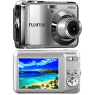 Câmera Digital Fujifilm FinePix AV150 14MP Prata