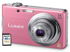 Câmera Digital Panasonic DMC-FH2LB-P 14.1MP Rosa