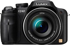 Câmera Digital Panasonic Lumix DMC-FZ40 14.1MP Preta