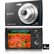Câmera Digital Sony Cybershot W510/B 12.1 Megapixels Preta
