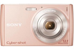Câmera Digital Sony Cybershot W510P 12.1 Megapixels Rosa
