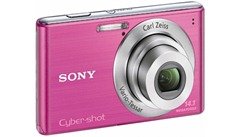 Câmera Digital Sony Cyber-Shot DSC-W530 14.1MP Rosa   Cartão 4GB (2)