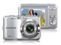 Câmera Digital Fujifilm FinePix AX300 14MP Prata