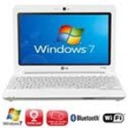 Netbook LG X140-A 1010 Atom N470 1.8GHz 2GB 320GB Intel Branco