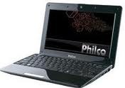 Netbook Philco PHN 10A2-P123WS Atom N455 1.6GHz 2GB 320GB  Intel Preto